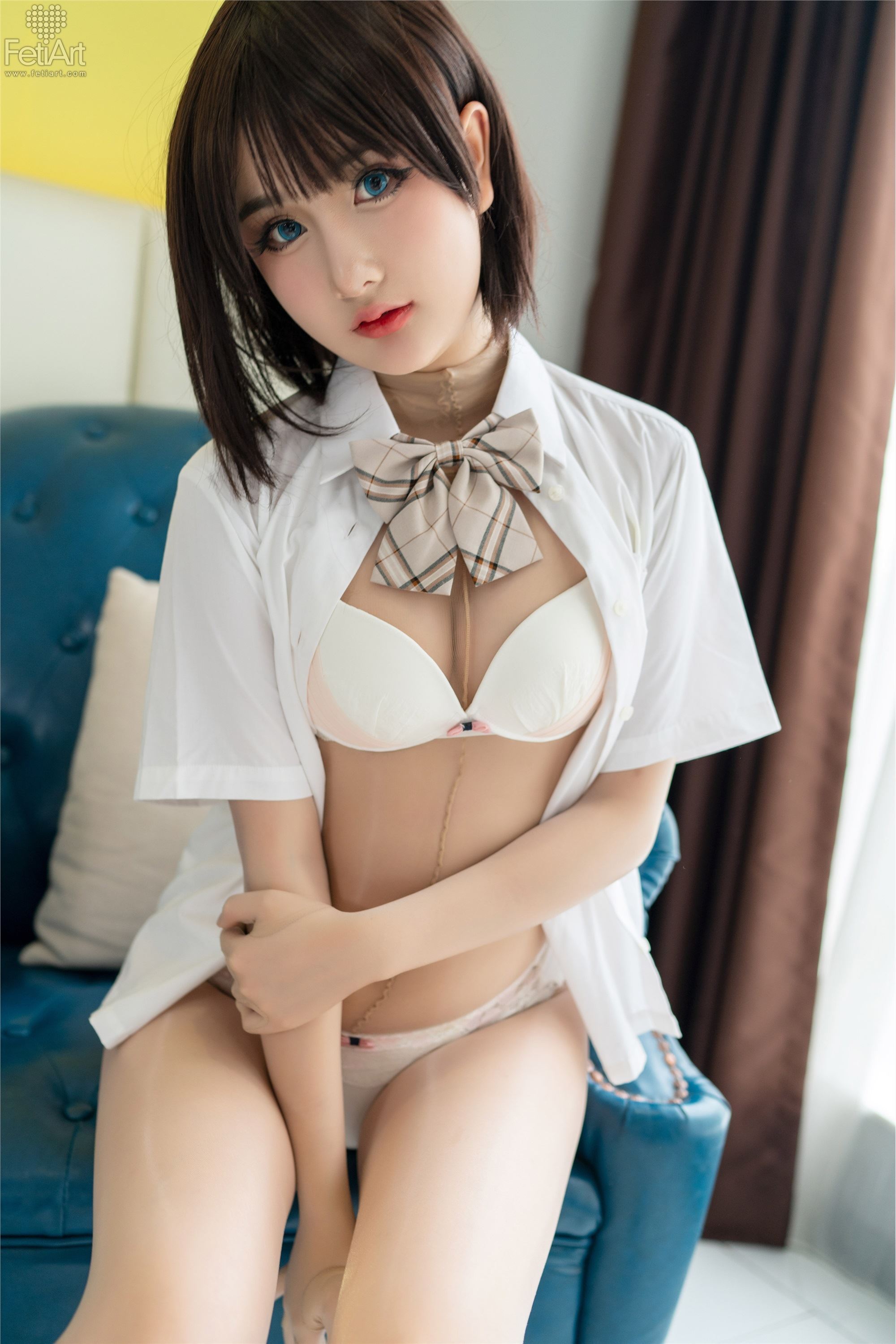 FetiArt尚物集 NO.00032 Pantyhose Encasement JK MODEL-Michi